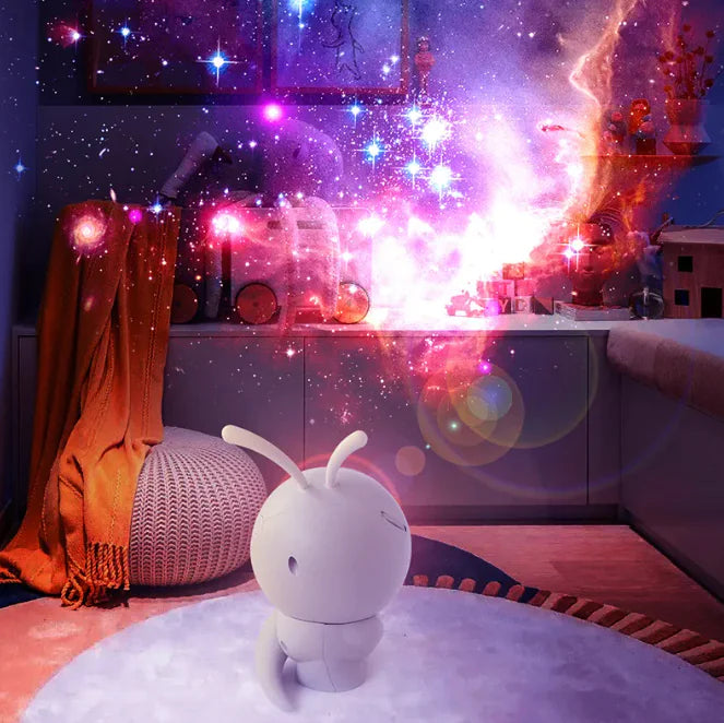 Rechargeable Galaxy Projector Lights 6in1 LED Planetarium Starry Sky Night Lights Rotating Constellation Projector Lamp Decor